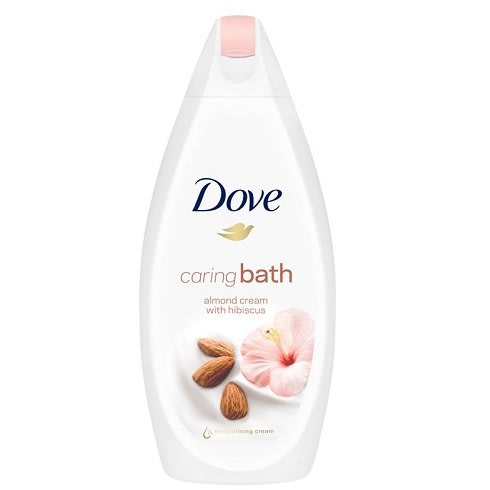 Dove Caring Bath Almond Cream With Hibiscus Body Wash - 500ml
