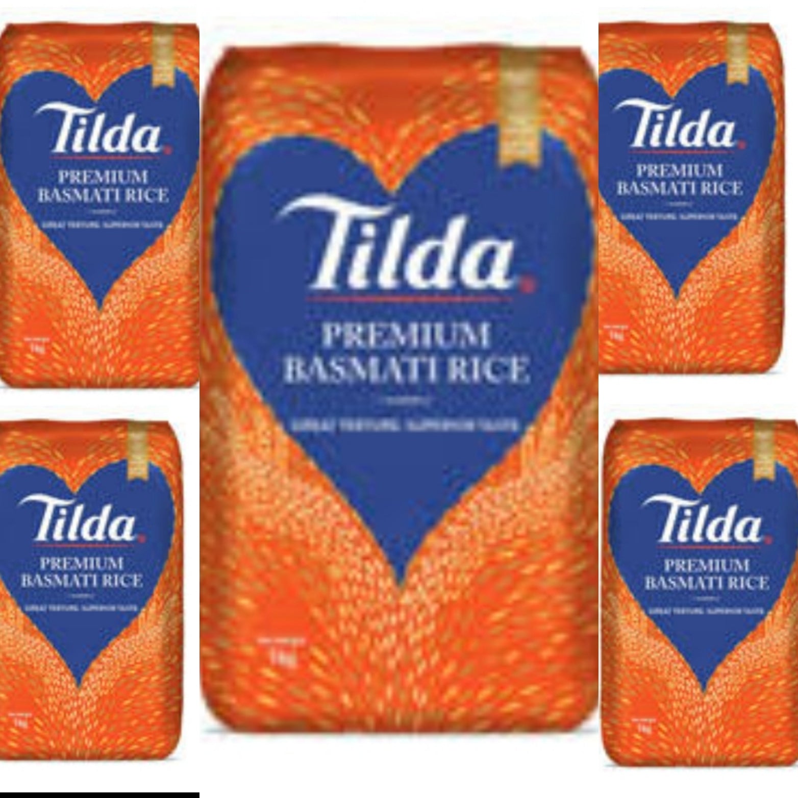 Tilda Rice Basmalti Jasmine 1kg x 5 Fresh To Dommot