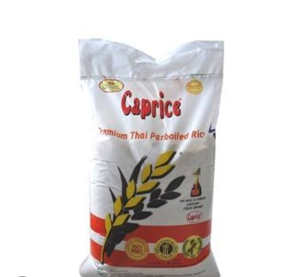 Caprice Imported Rice Long grain (Parboiled, 50 kg) - Fresh To Dommot