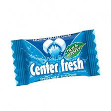 Centre fruit blue Chewing Gum - Pack - Fresh To Dommot