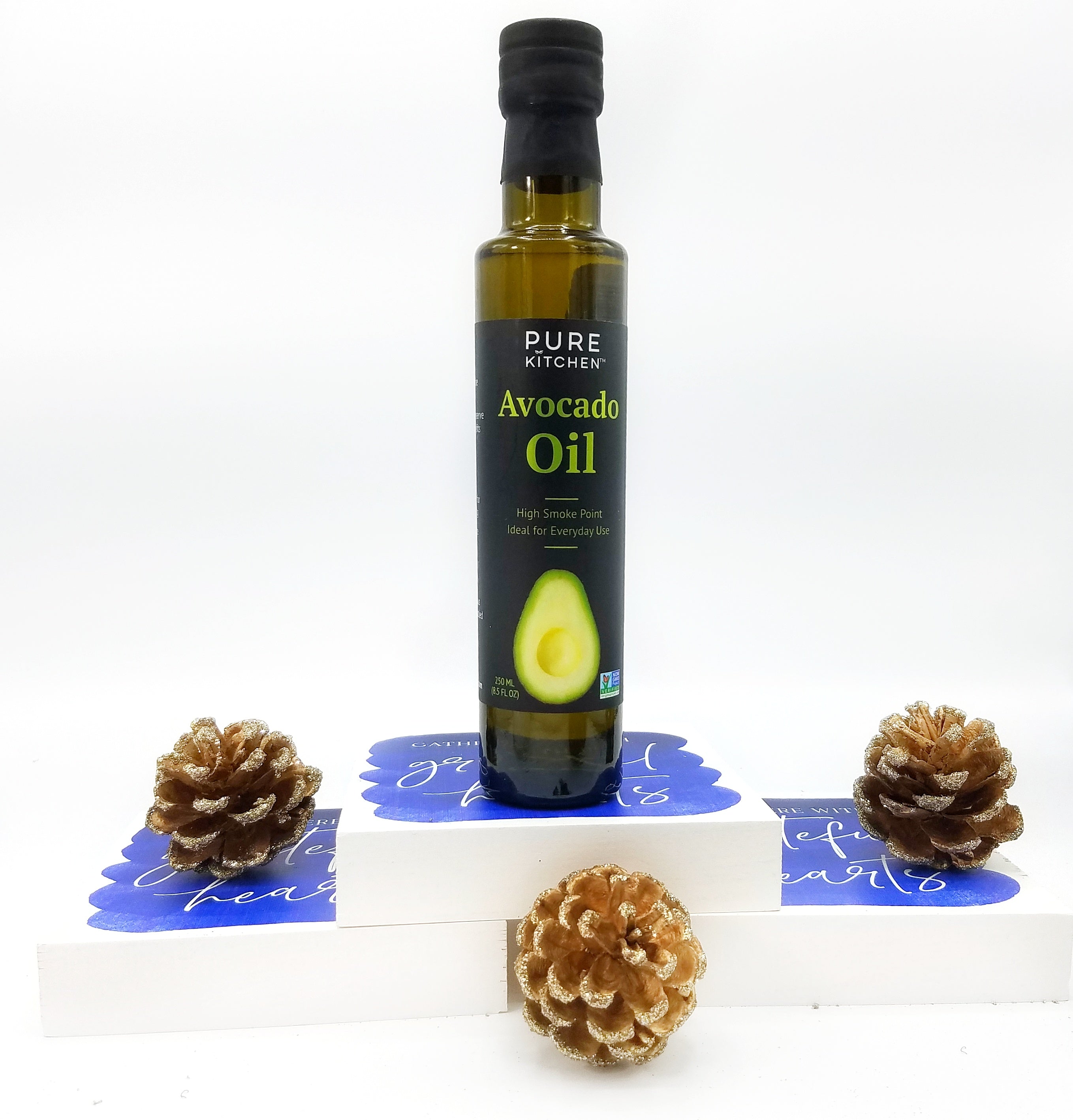 Extra Virgin Olive Oil infused with Basil - Sonoma Pantry - 250ml